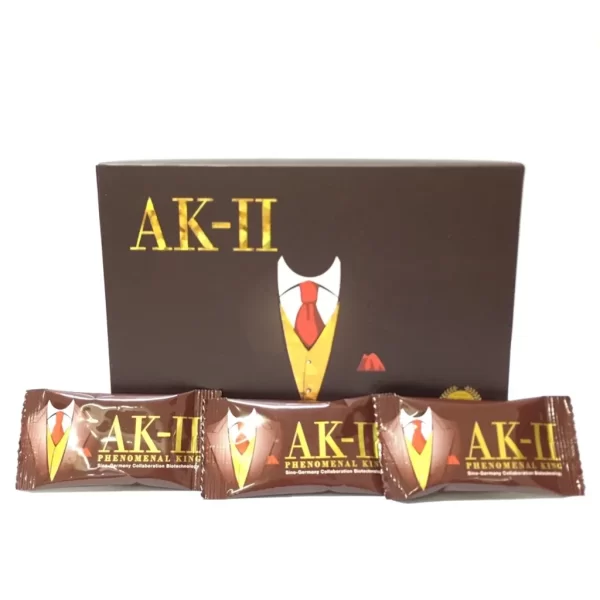 AK-II Absolute King   Male Energy Boosting Agent AK2 Generation 20-Pack  Malaysia genuine spot  马来西亚正品现货