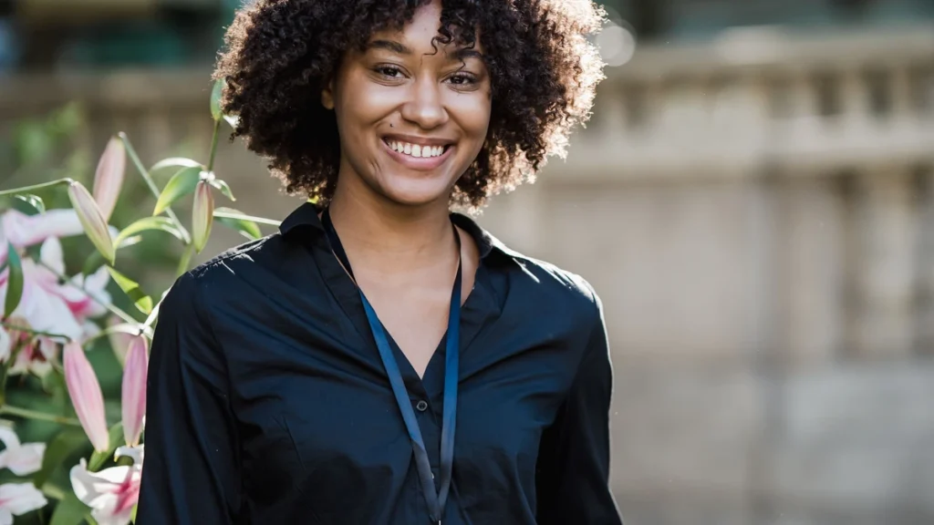 Attractive woman portrait